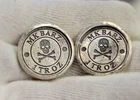 (2) 1 oz MK Barz 1 oz .999 Silver Button Coins/Ingots.