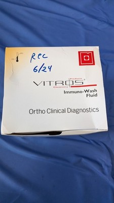 Vitro Ortho Clinical Diagnostics Immuno-Wash Fluid (Expired) PN# 1830033