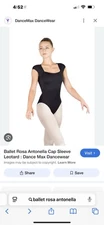 Ballet Rosa Antonella leotard XS
