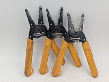 Wire Stripper Cutter Pliers 45 120 Ideal Industries T-Stripper Used Lot of 3
