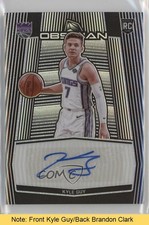 2019-20 Obsidian Rookie Wrong Back 24/99 Brandon Clarke Kyle Guy Auto READ 0q5