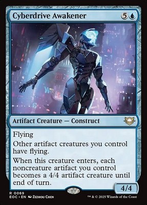 Cyberdrive Awakener 69 R Normal EOC MTG NM