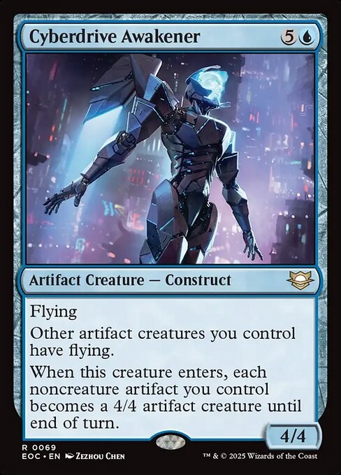 Cyberdrive Awakener 69 R Normal EOC MTG NM
