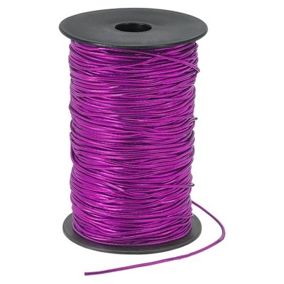 Elastic Rope, 1.5mm Elastic Wire 100 Yards Bright Purple General Purpose