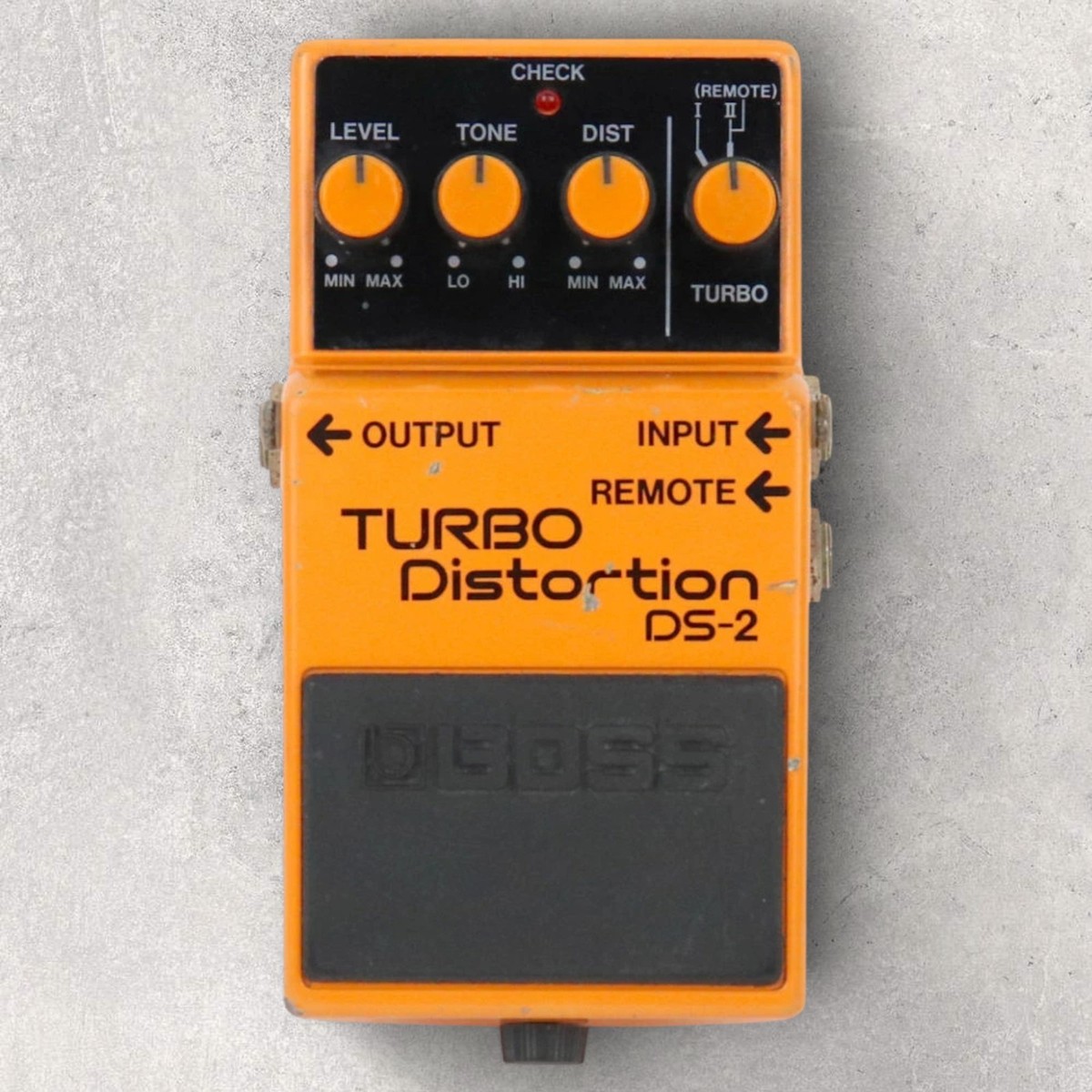 1988 Vintage BOSS DS-2 Turbo Distortion MIJ Tested Working (Main