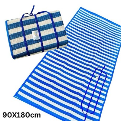 Thai Mat Plastic Woven Handmade Straw Beach Picnic Camping Sport Party Gift Easy