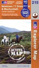 Newtown, Llanfair Caereinion (OS Ex..., Ordnance Survey