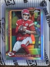 Patrick Mahomes Silver Refractor Topps Chrome 2025