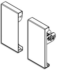 HETTICH Innenschubkasten-Frontverbinder, ArciTech, 9123084, weiß