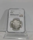 BEAUTIFUL LUSTER!  1880-S  MORGAN Silver Dollar, NGC MS-64!