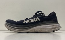 Hoka Bondi 8 Black White Men's Road Running Shoes Size 10.5