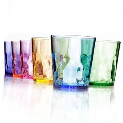 Set of 6 Unbreakable 13oz Premium Drinking Glasses - Made in Japan