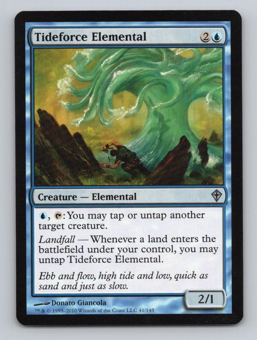 Tideforce Elemental U Worldwake 41 NM
