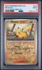 2024 Pokemon 151 025/165 Pikachu 5 pack mini tin cosmos Reverse holo PSA 9 711