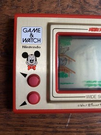Nintendo Mickey Mouse Wide Screen Game and Watch MC-25