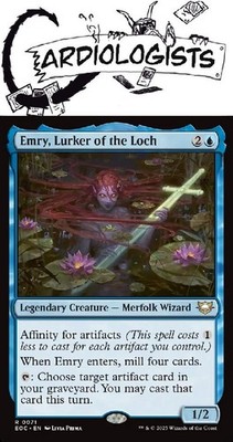 Emry, Lurker of the Loch | Magic the Gathering | Edge of Eternities (EOC) | NM