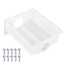 Upgraded W10670845 Refrigerator Ice Bucket Compatible with Whirlpool Ice Maker R