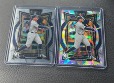 2025 Panini Select Aaron Judge Silver Ice Prizm & Base