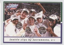 2005 WNBA 2004 Playoffs Seattle Storm Slips by Sacramento 2-1 #P6 Rookie RC 0b9