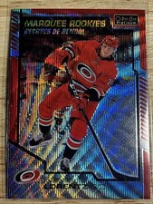 2020-21 O-Pee-Chee Platinum STEVEN LORENTZ RC Red Surge #184 Carolina Hurricanes