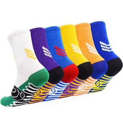 Kinder Sport Socken 6 Paare Jungen Sportliche Baumwolle Socken Kalb Trainer V...