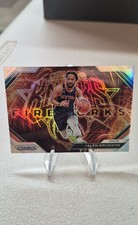 2023-24 Panini Prizm - Fireworks Jalen Brunson #4 Silver Prizm