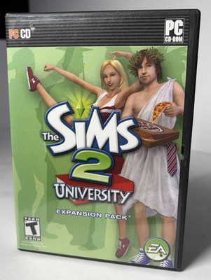 EA The Sims 2: University Expansion Pack PC CD-ROM w Manual