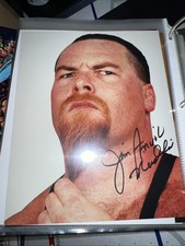 WWE Jim the Anvil Neidhart Signed 8x10