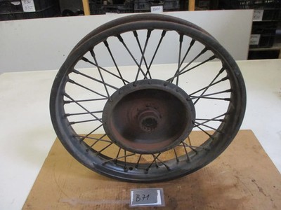 Felge hinten 3,25x19 Nabe B71 BMW Dnepr Ural Matchless G3 Bremstrommel 13 Z Kard