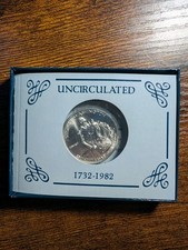 1982-S George Washington Commemorative Half Dollar  50C 90% Silver 
