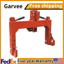3 Point Quick Hitch for Category 1 Tractor 2" Receiver Hitch 3000 Lbs Capacity