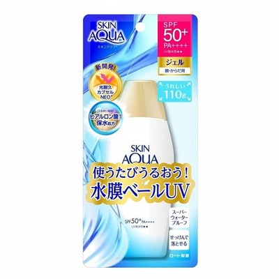 ROHTO Skin Aqua Super Moisture UV Gel Sunscreen SPF 50+/PA++++ 110g