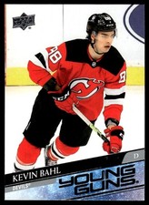 2020-21 Upper Deck Young Guns Kevin Bahl A RC New Jersey Devils #720