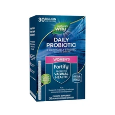 Nature's Way Fortify Daily Probiotic for Women, 30 Billion Live Cultures, 10...