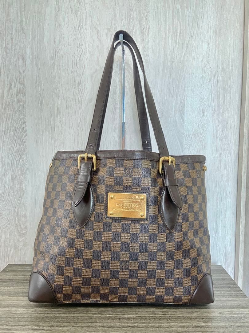 Borsa tote Louis Vuitton Hampstead MM N51204 Damier Ebene