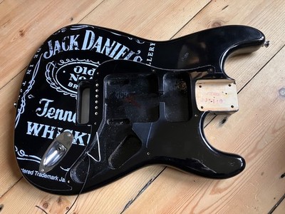Squier Stratocaster Jack Daniels E-Gitarrenkörper 2001 Strat Roadworn