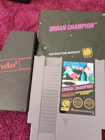 Urban Champion - Nintendo NES - UK PAL-GBR - With rare manual & Nintendo sleeve