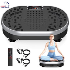 NEW Vibration Plate Exercise Machine Vibrate Platform Whole Body Workout Fitness