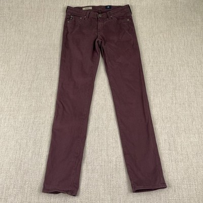 cigarette leg pants AG Adriano Goldshmied The Stilt Cigarette Leg Pants Womens 26