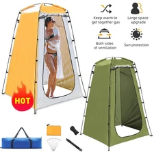 Pop Up Shower Tent Outdoor Camp Tent Privacy Shower Toilet Changing Hiking