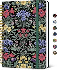 Lined Spiral Notebook Journal for Women A5 5.8"  8.3" , Cute Hardcover Notebook