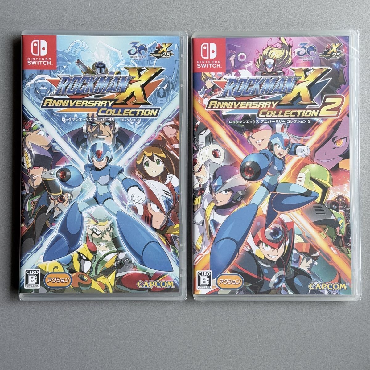 1 2 Set Rockman X Anniversary Collection Nintendo Switch