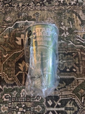 Star Wars Burger King Plastic Cup 2026 The Mandalorian And Grogu - Green