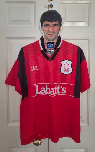 Maillot De Football Nottingham Forest Domicile 1994/1996 - Vintage Umbro - Taille XL - Occasion Très Bon état