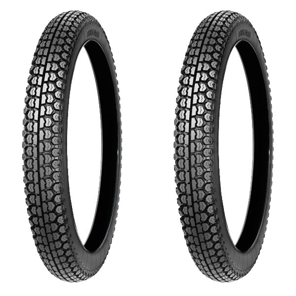 TYRE PAIR MITAS 2.75-18 48P + 3.50-18 62P H-03