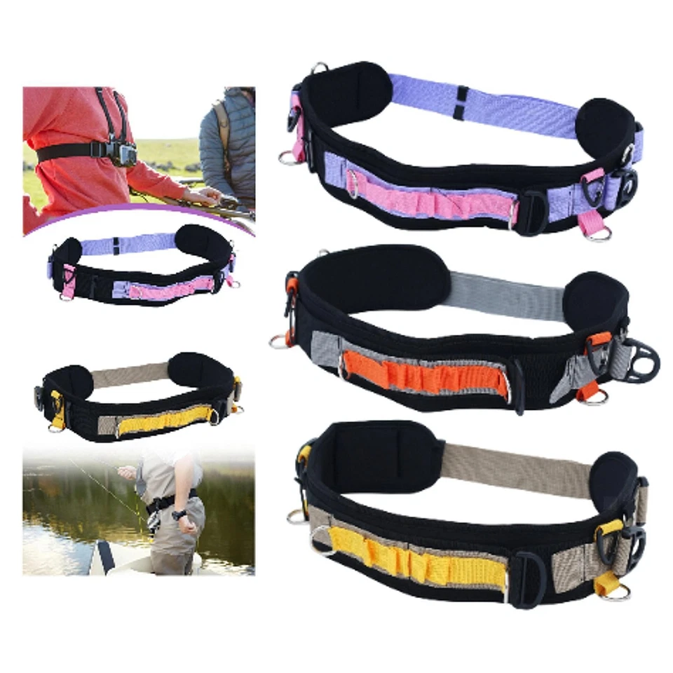 Cinturón de pesca, portátil, ajustable, cinturón de cadera, cinturón de agua para, exterior, - Imagen 1 de 1