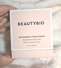 BEAUTYBIO Quench Face Cream Rapid Recovery Elasticity 1.7oz NEW Sealed In Box