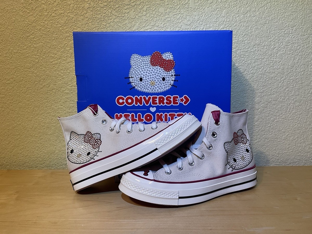 Converse x Hello Kitty Chuck Taylor 70 Swarovski | Size 8W/ 6M