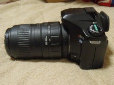 Low usage Working condition PENTAX ist DS2 with super telephoto lens Battery ope