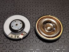 2 x HiFi 50mm 32 ohm Speakers Titanium film Headphone Replacement Audio driver